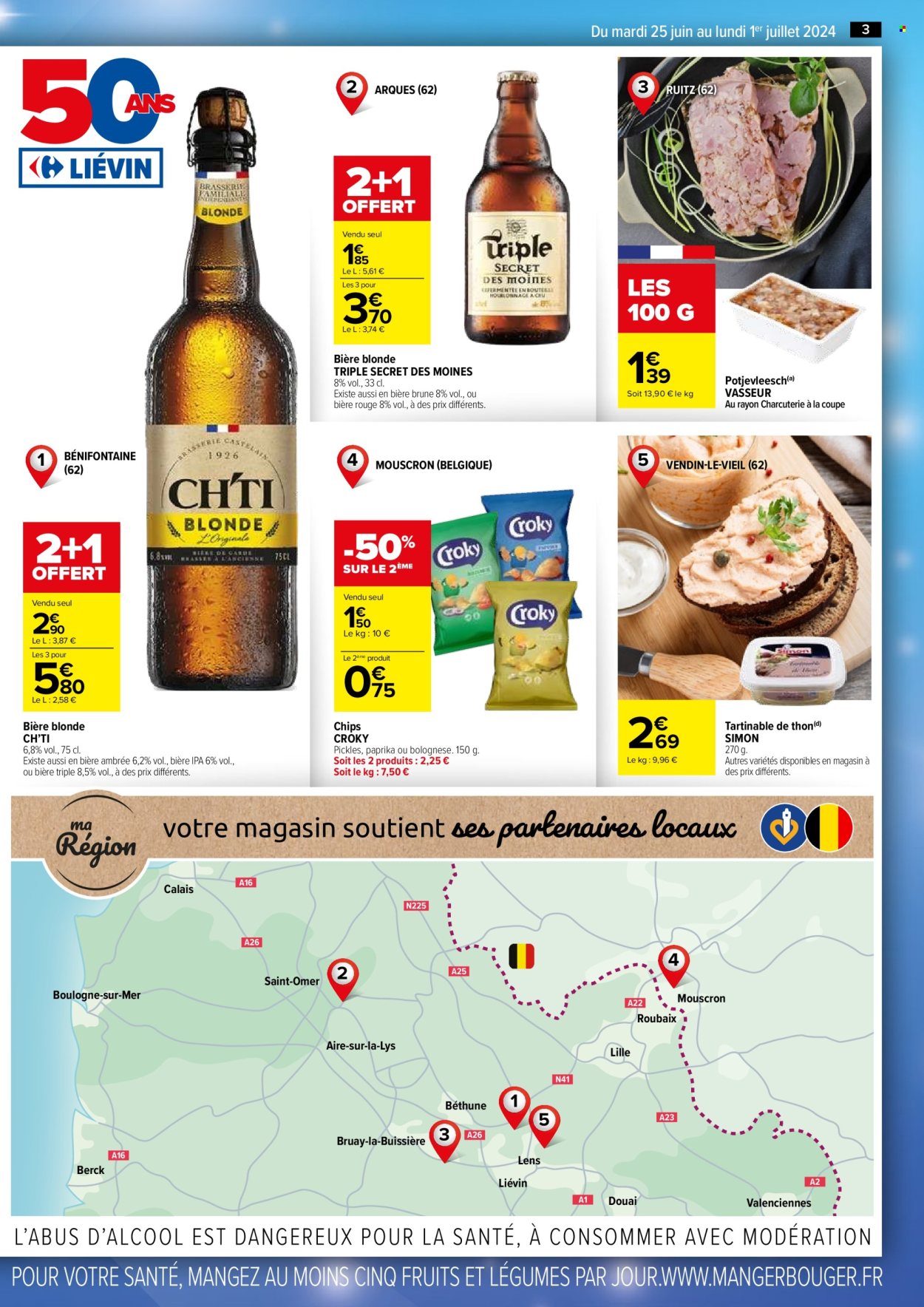 Catalogue Carrefour Hypermarchés - 25/06/2024 - 01/07/2024. Page 3