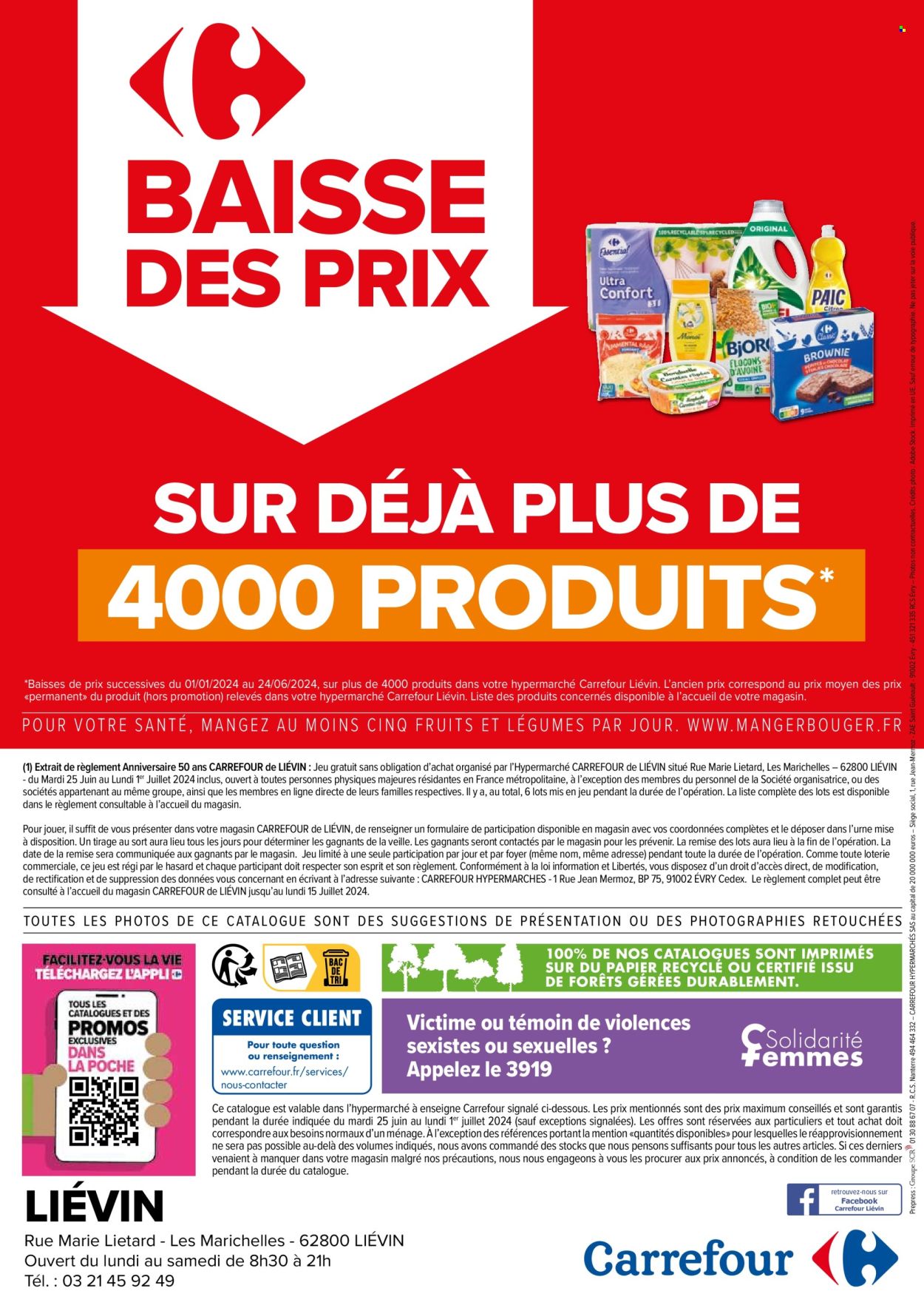 Catalogue Carrefour Hypermarchés - 25/06/2024 - 01/07/2024. Page 4