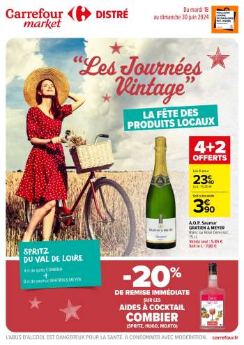 Catalogue Carrefour Market - 18/06/2024 - 30/06/2024.