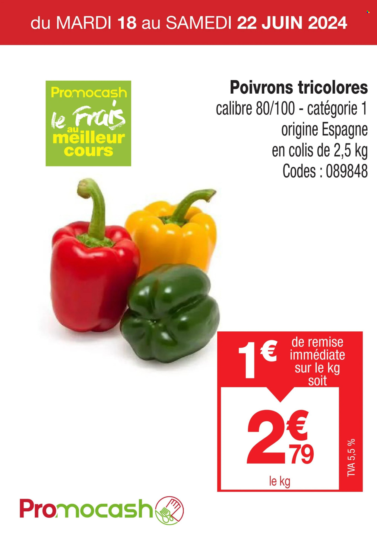 Catalogue Promocash - 18/06/2024 - 22/06/2024. Page 1
