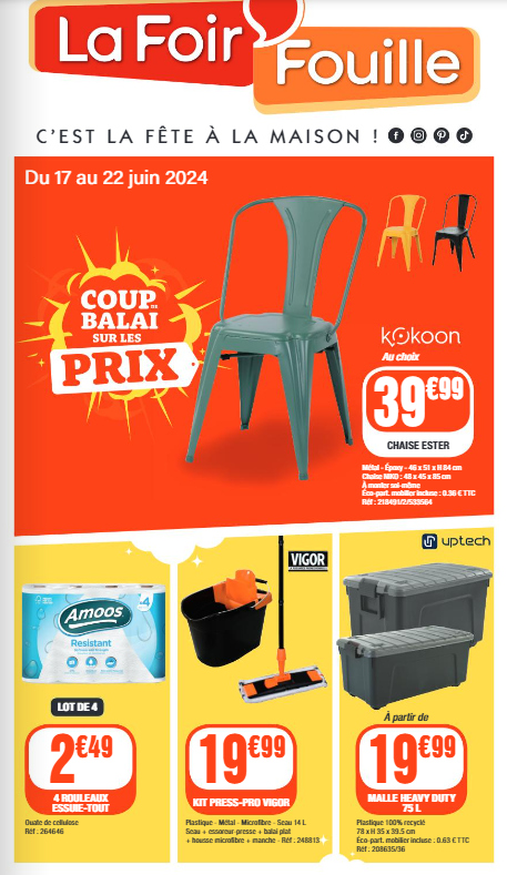 Catalogue La Foir'Fouille - 17/06/2024 - 22/06/2024. Page 1