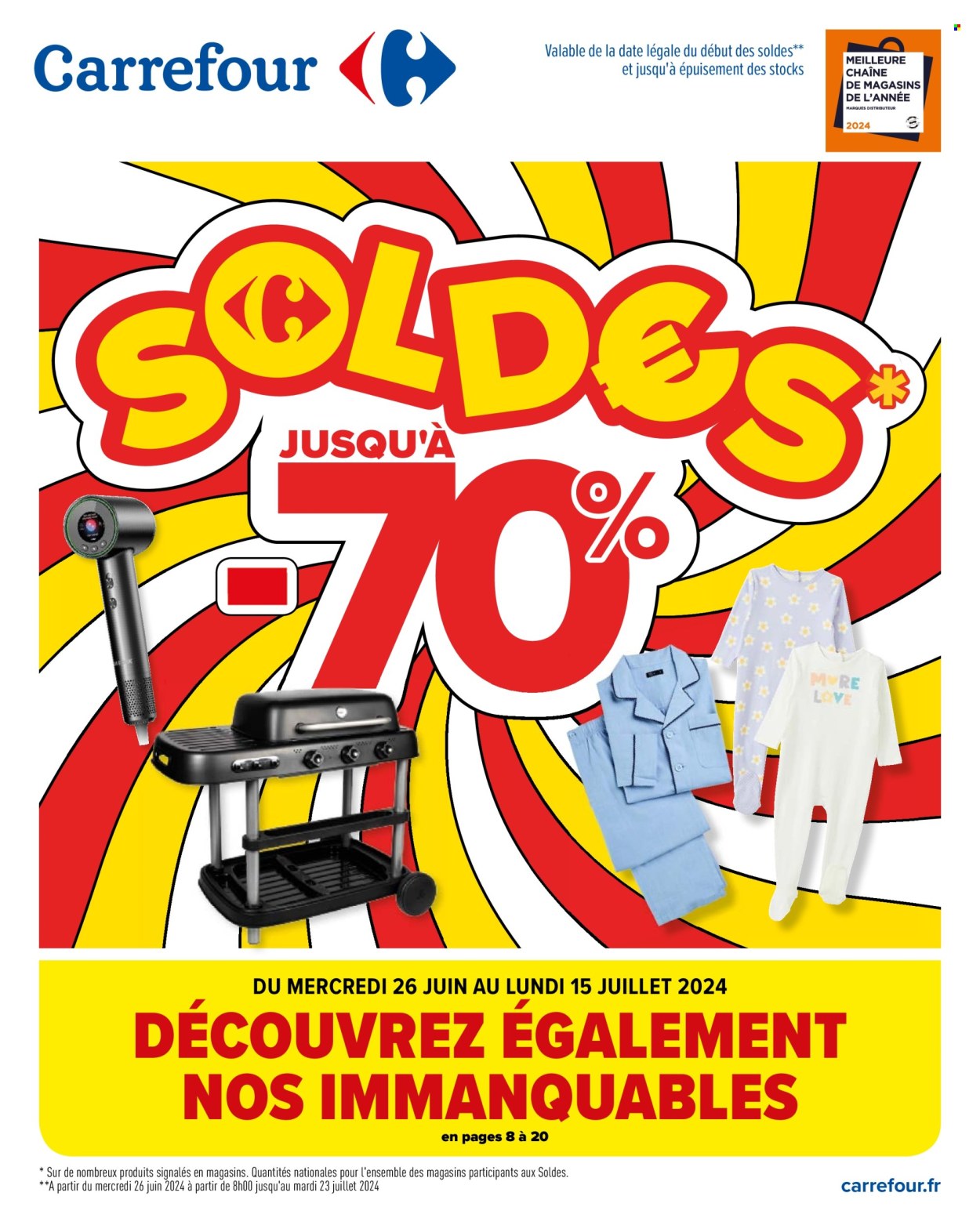 Catalogue Carrefour - 26/06/2024 - 23/07/2024. Page 1