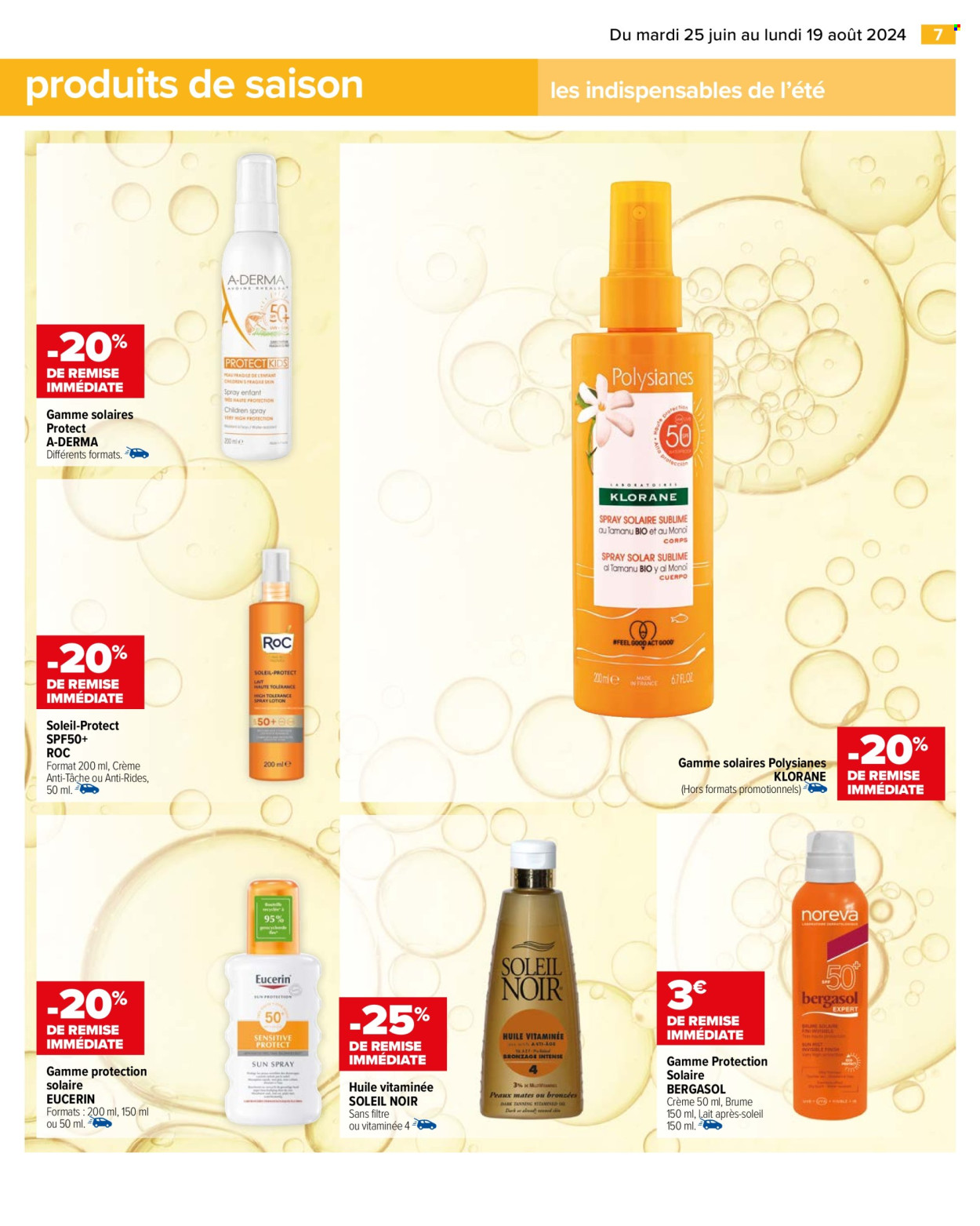 Catalogue Carrefour Hypermarchés - 25/06/2024 - 19/08/2024. Page 7