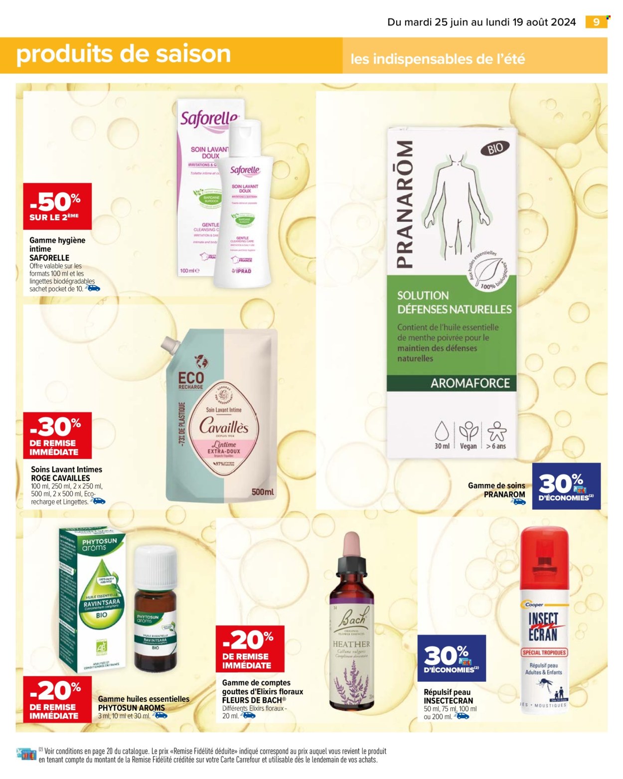 Catalogue Carrefour Hypermarchés - 25/06/2024 - 19/08/2024. Page 9