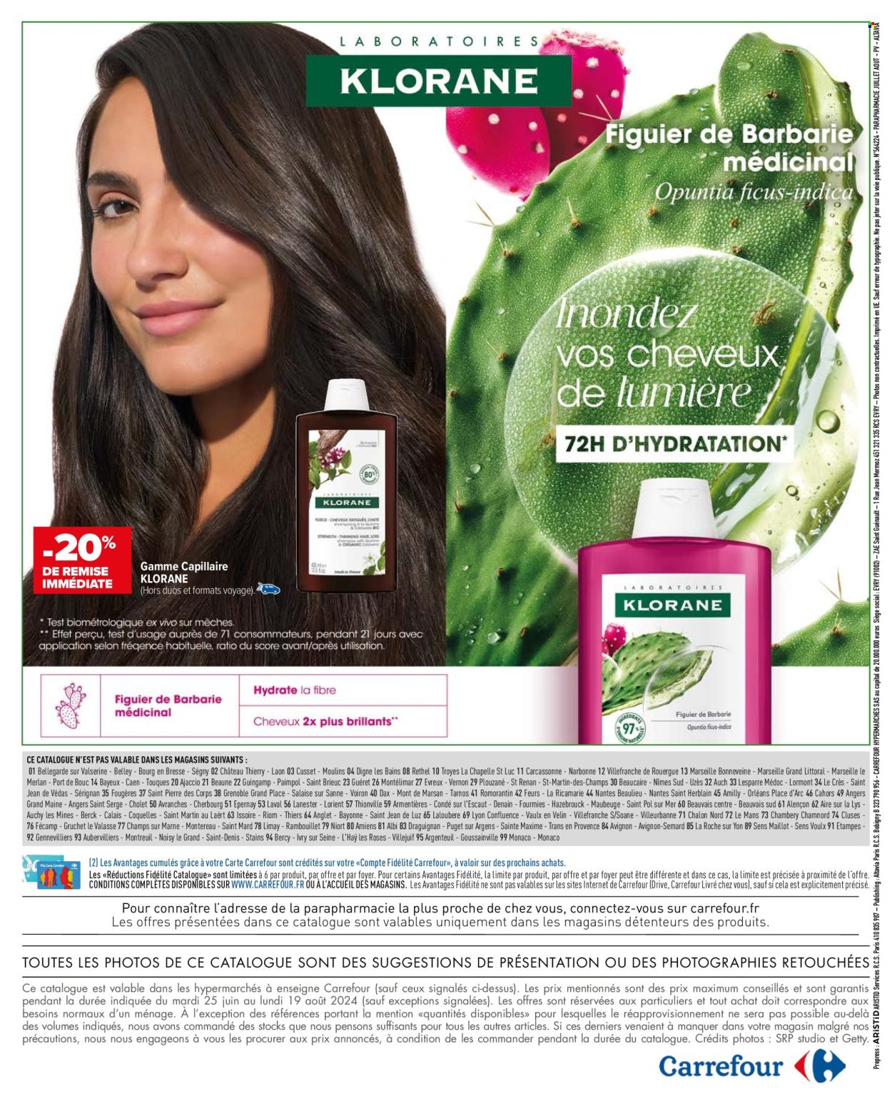 Catalogue Carrefour Hypermarchés - 25/06/2024 - 19/08/2024. Page 20