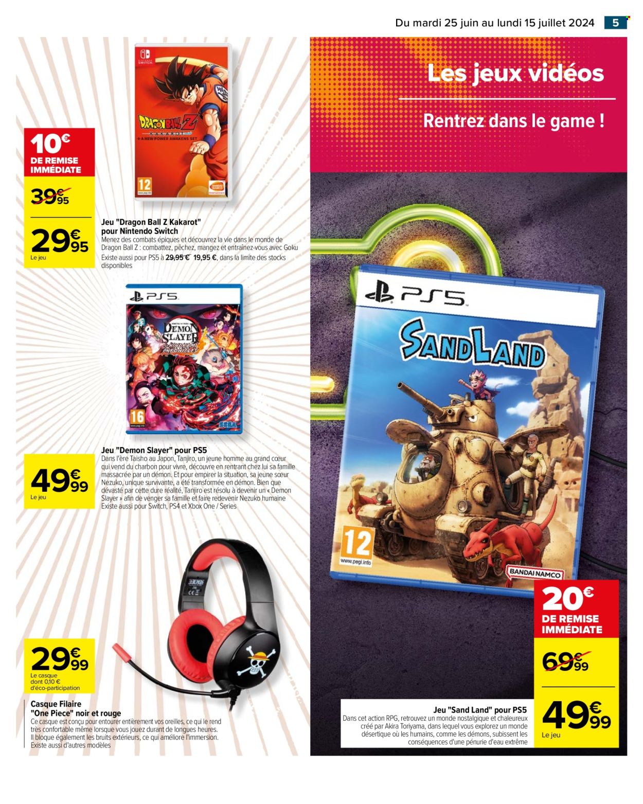 Catalogue Carrefour Hypermarchés - 25/06/2024 - 15/07/2024. Page 5