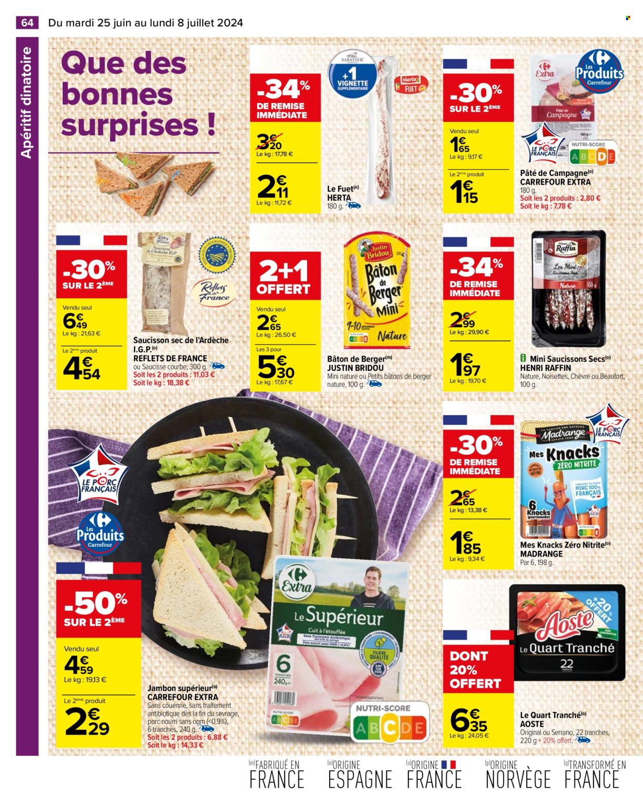 Catalogue Carrefour Hypermarchés - 25/06/2024 - 08/07/2024. Page 66