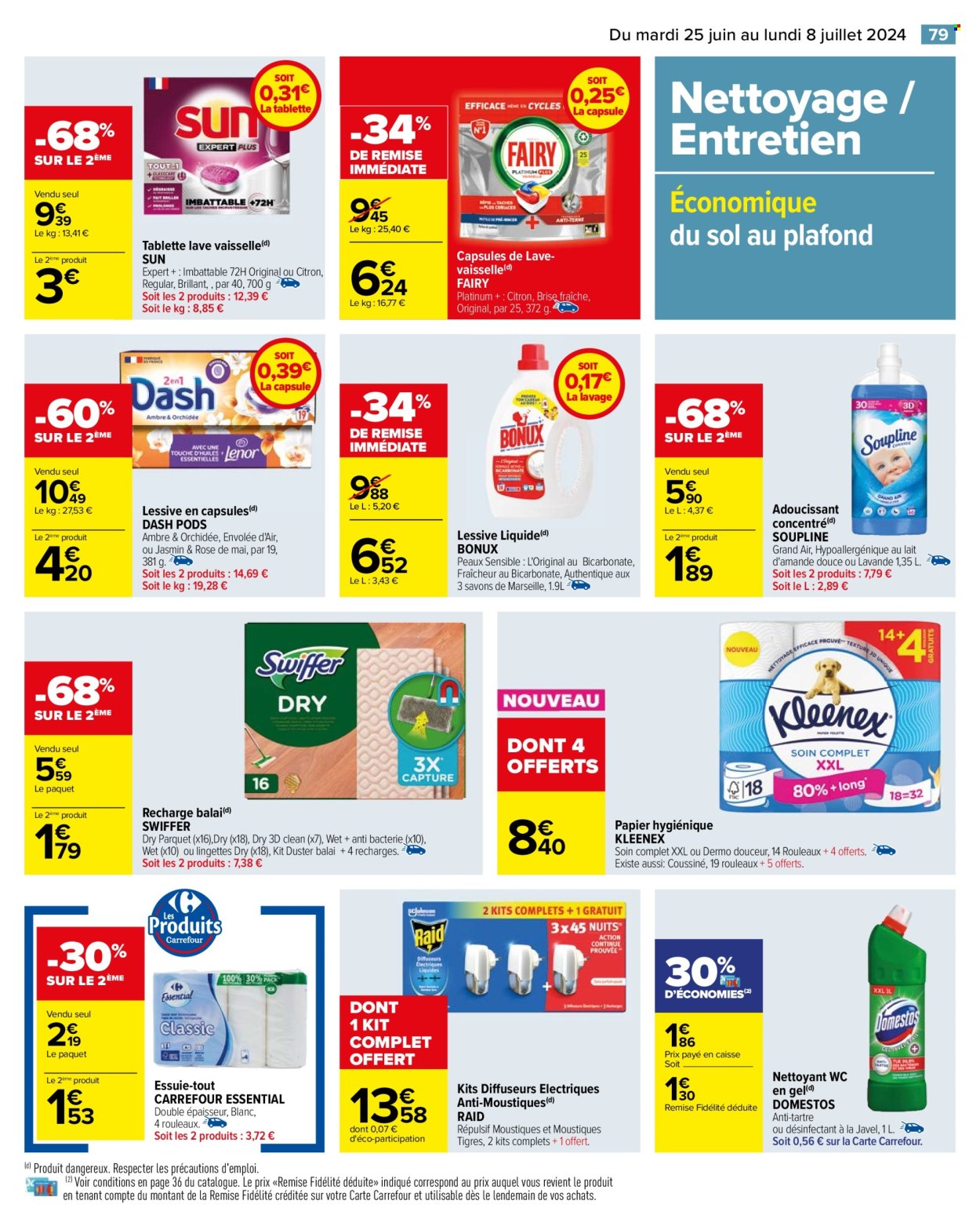 Catalogue Carrefour Hypermarchés - 25/06/2024 - 08/07/2024. Page 81