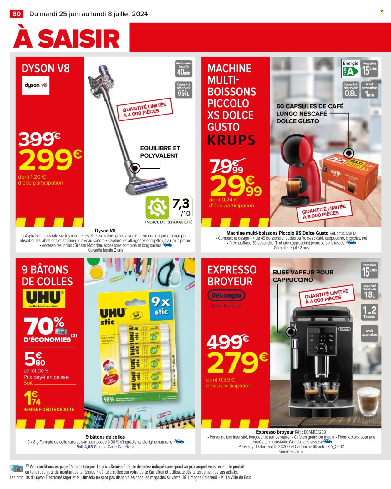 Catalogue Carrefour Hypermarchés - 25/06/2024 - 08/07/2024. Page 82