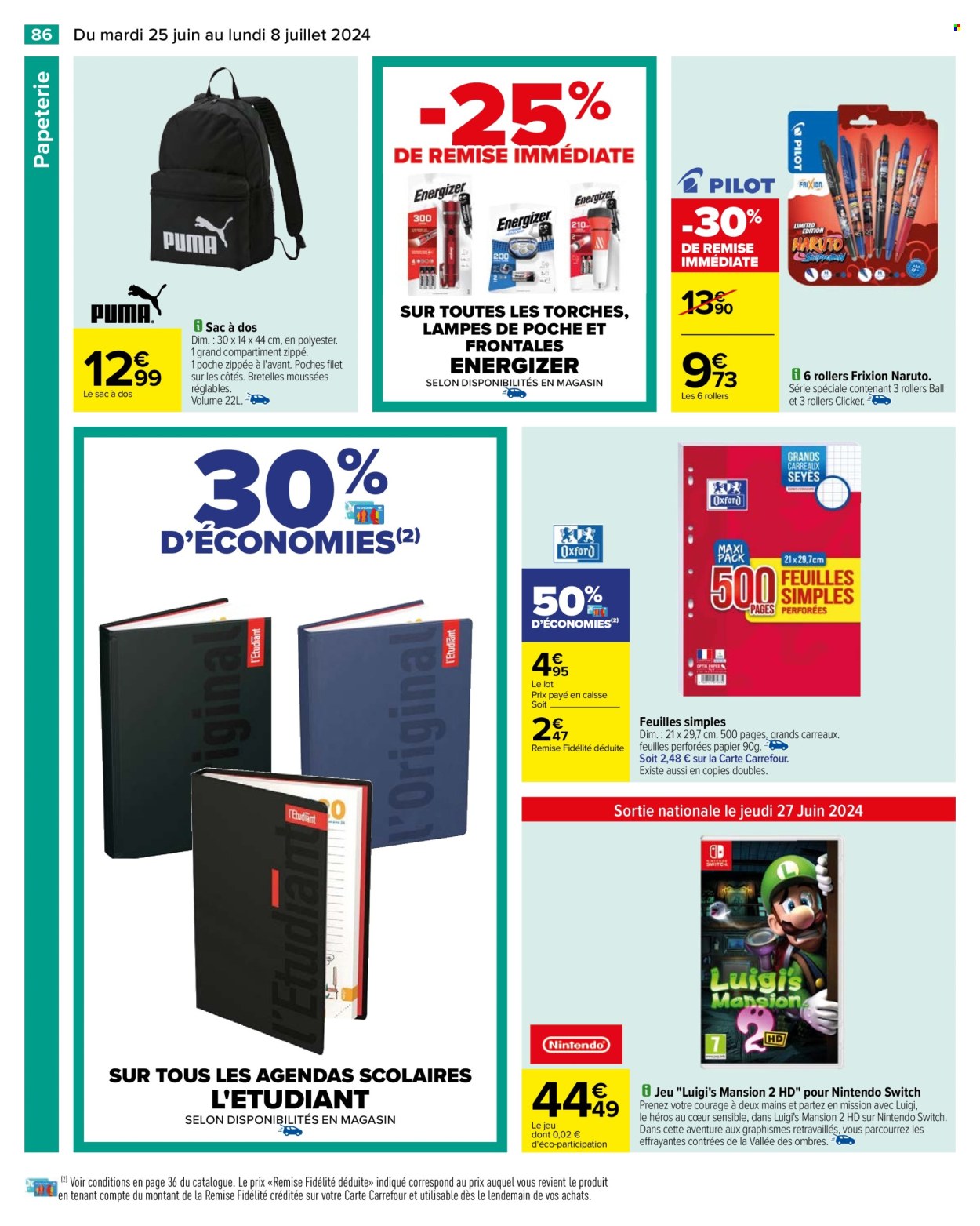 Catalogue Carrefour Hypermarchés - 25/06/2024 - 08/07/2024. Page 88