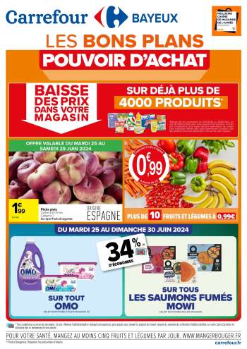 Catalogue Carrefour Hypermarchés - 25/06/2024 - 30/06/2024.