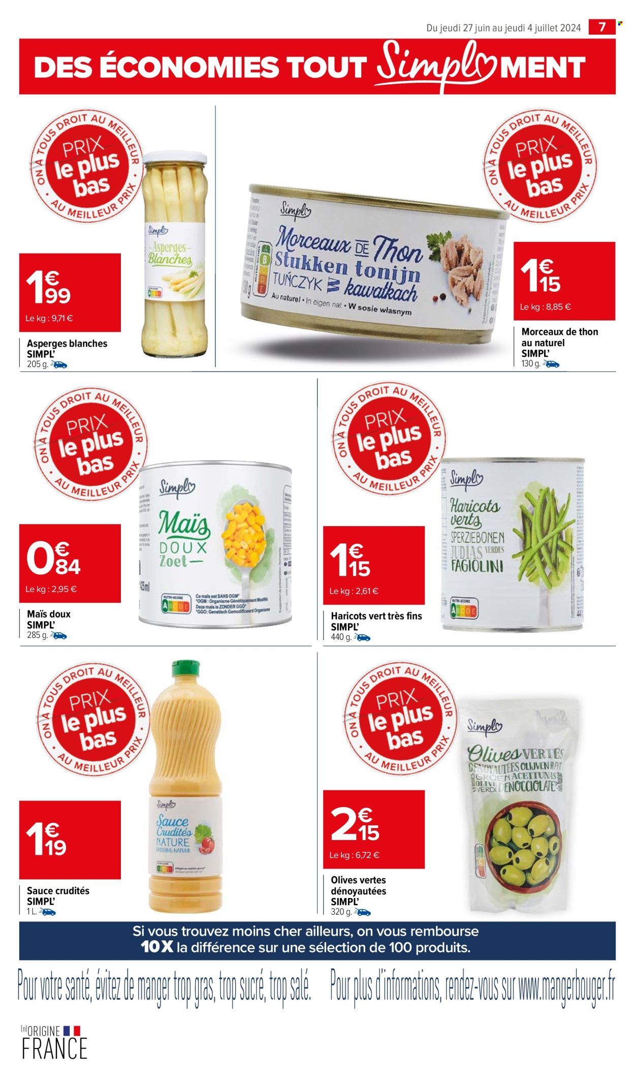 Catalogue Carrefour Market - 27/06/2024 - 04/07/2024. Page 7