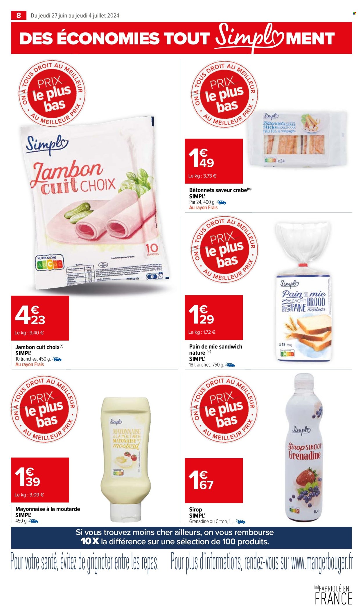 Catalogue Carrefour Market - 27/06/2024 - 04/07/2024. Page 8