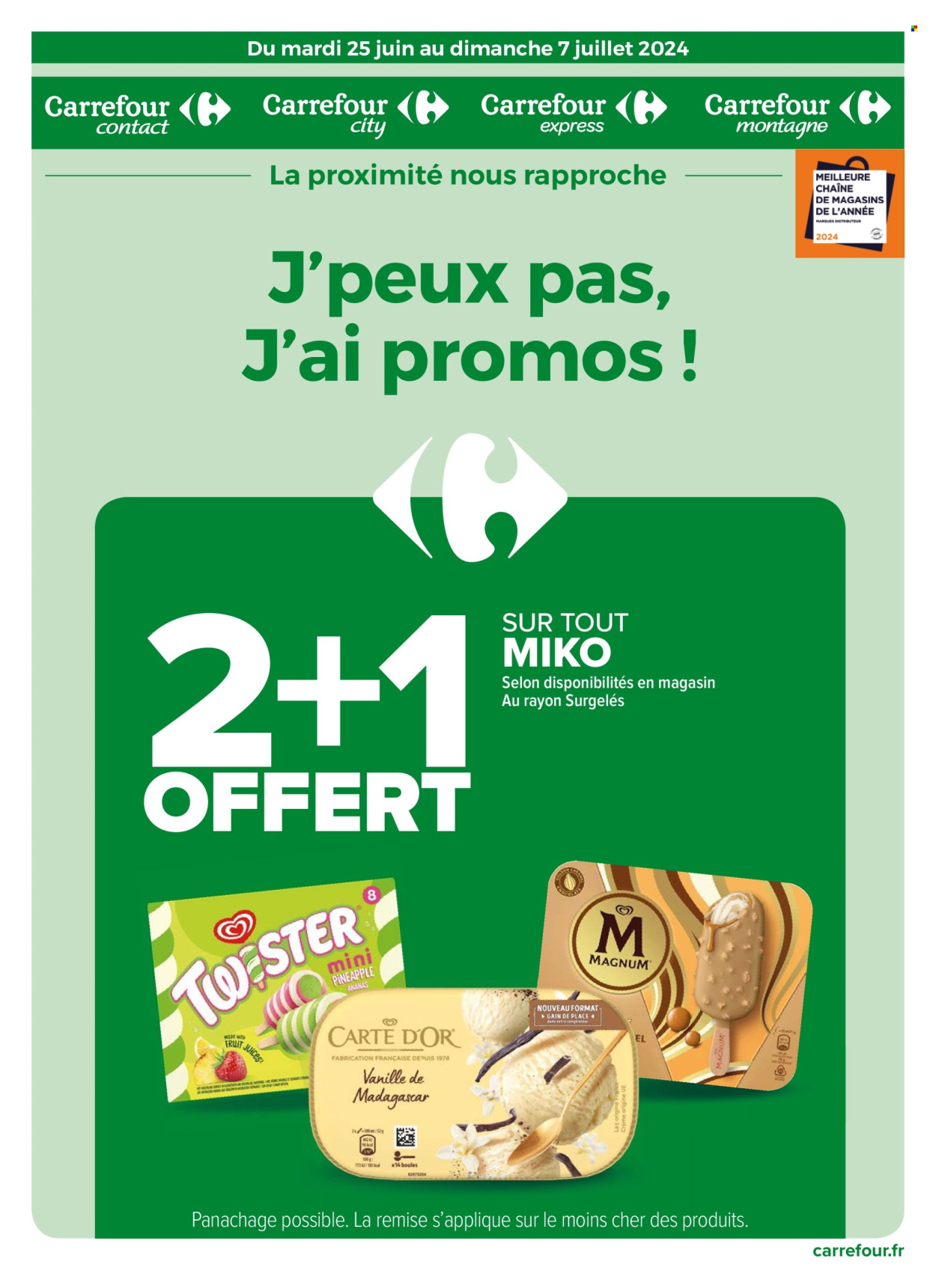 Catalogue Carrefour - 25/06/2024 - 07/07/2024. Page 1