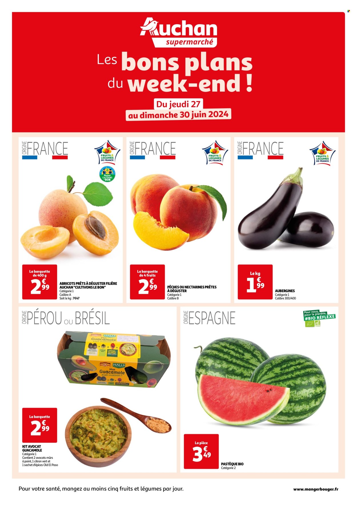 Catalogue Auchan - 27/06/2024 - 30/06/2024. Page 1