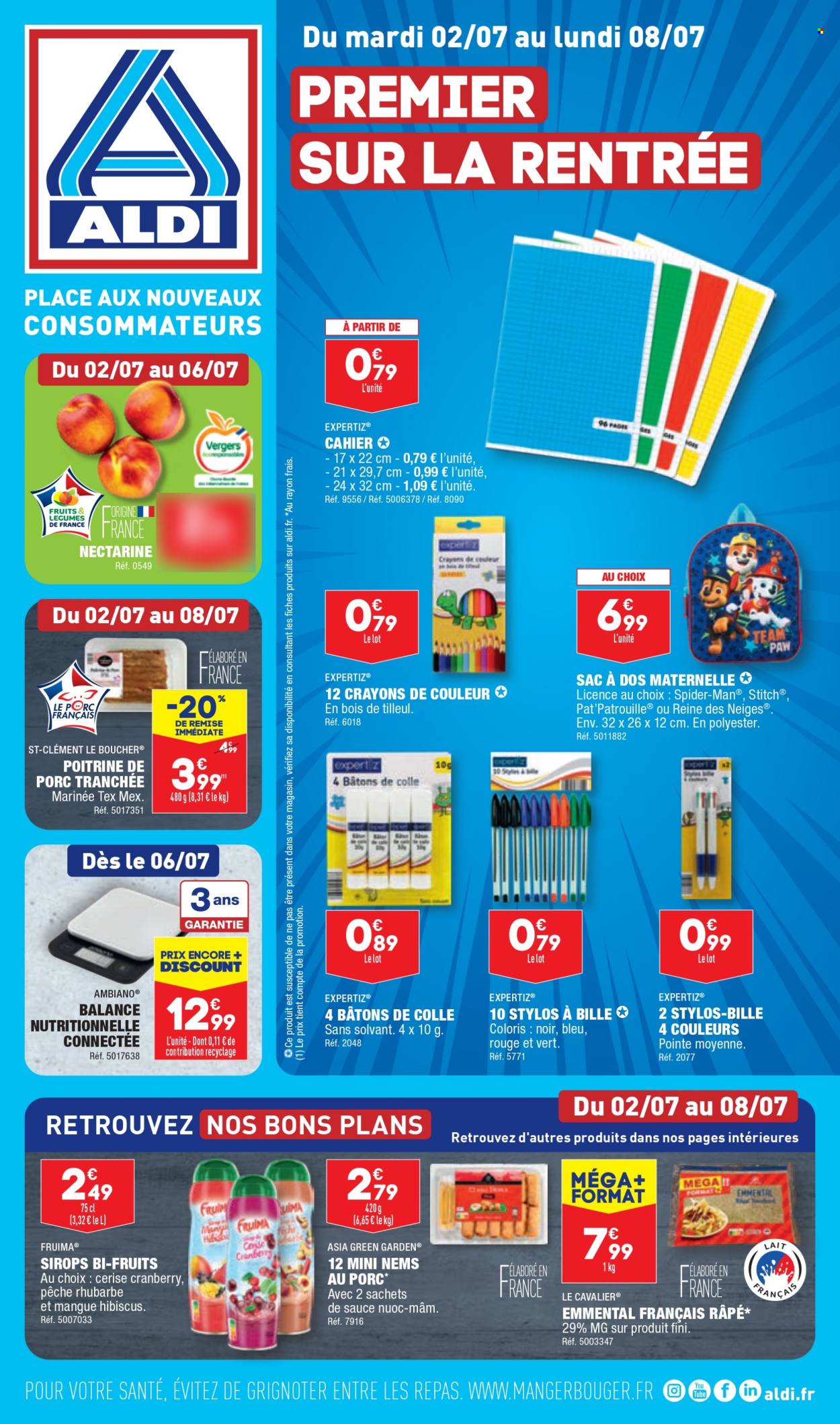 Catalogue ALDI - 02/07/2024 - 08/07/2024. Page 1
