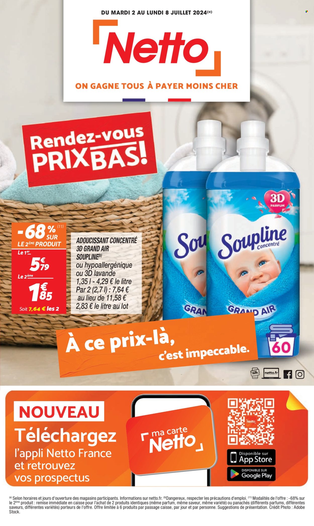 Catalogue Netto - 02/07/2024 - 08/07/2024. Page 1