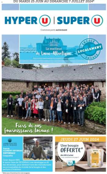 Catalogue Magasins U - 25/06/2024 - 07/07/2024.