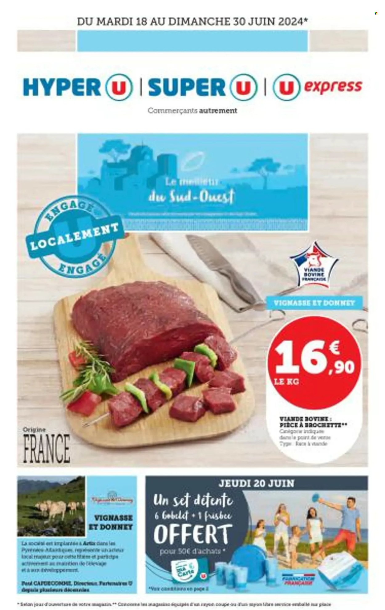 Catalogue Magasins U - 18/06/2024 - 30/06/2024. Page 1