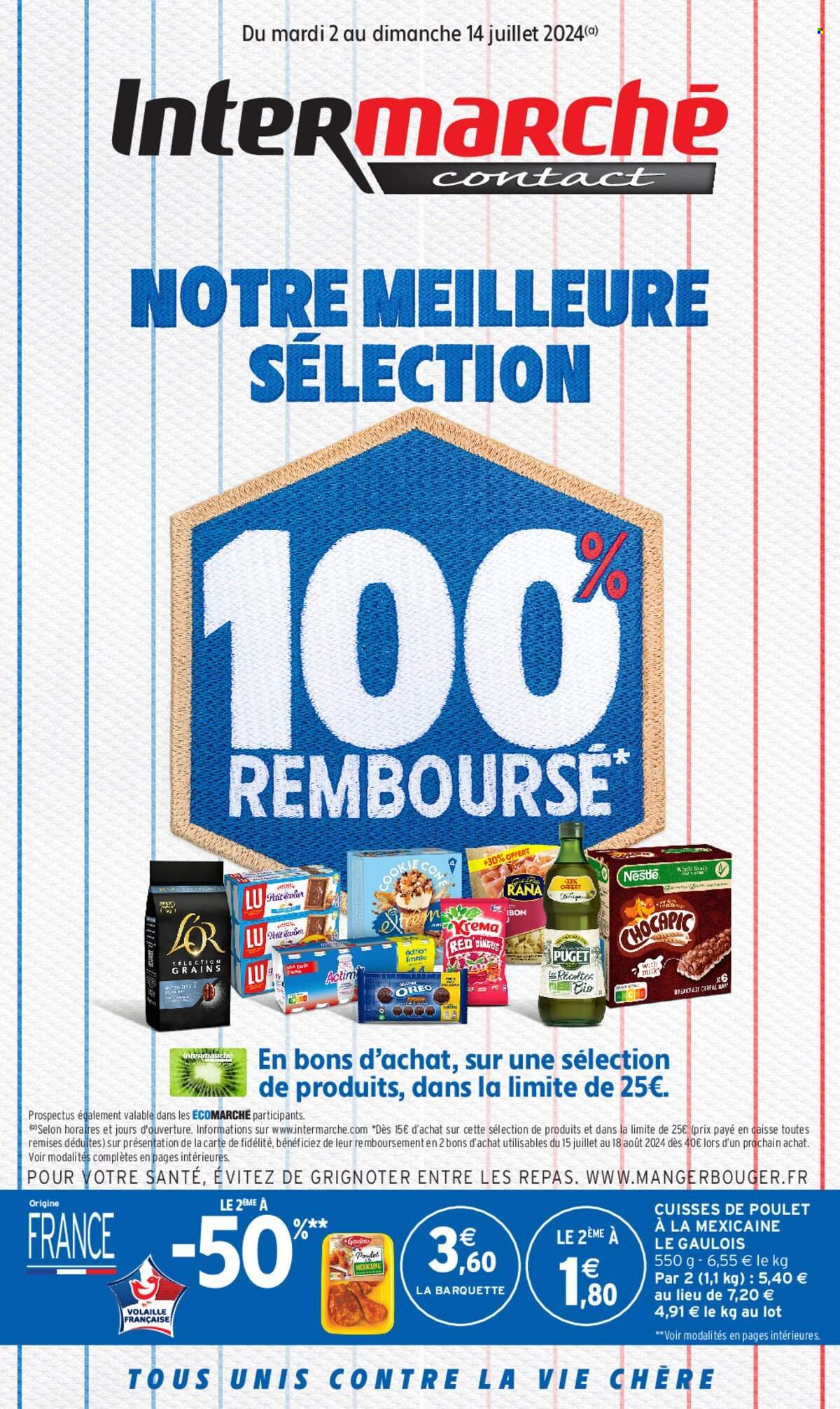 Catalogue Intermarché Contact - 02/07/2024 - 14/07/2024. Page 1