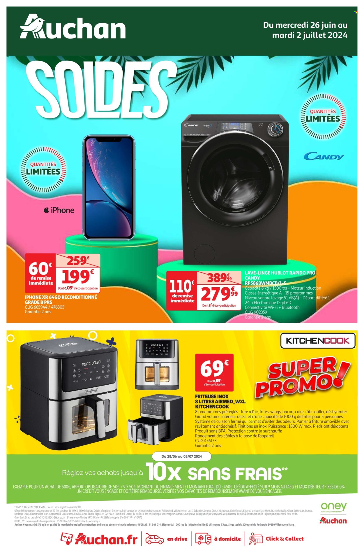 Catalogue Auchan - 26/06/2024 - 02/07/2024. Page 1