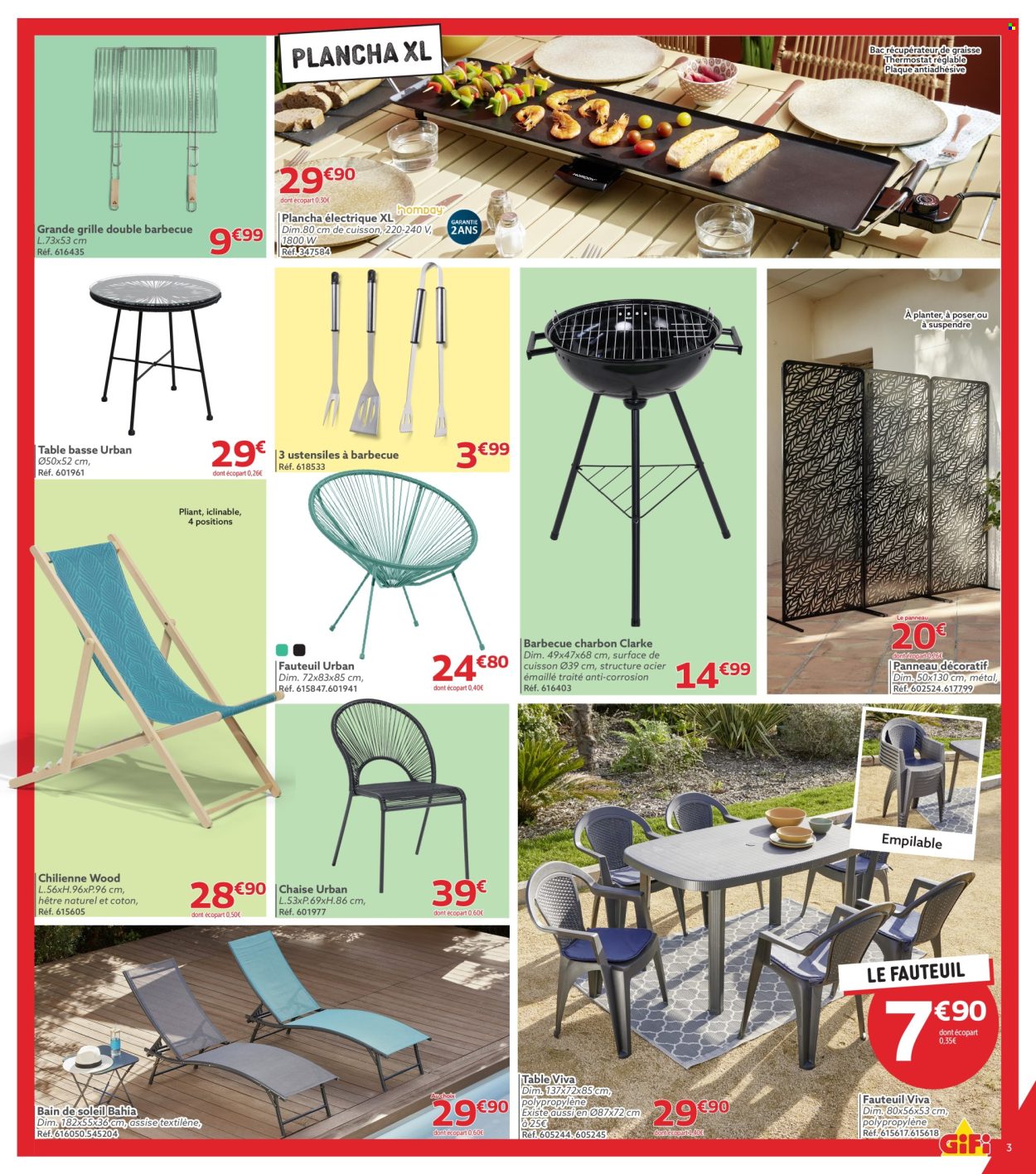 Catalogue GiFi - 26/06/2024 - 10/07/2024. Page 3