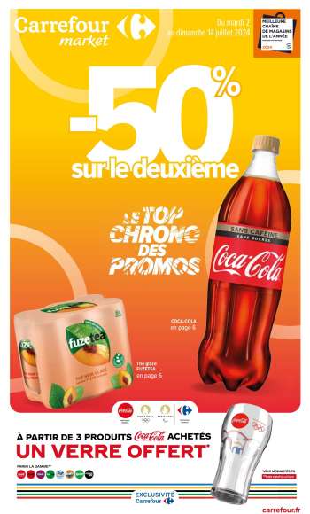 Catalogue Carrefour Market - 02/07/2024 - 14/07/2024.