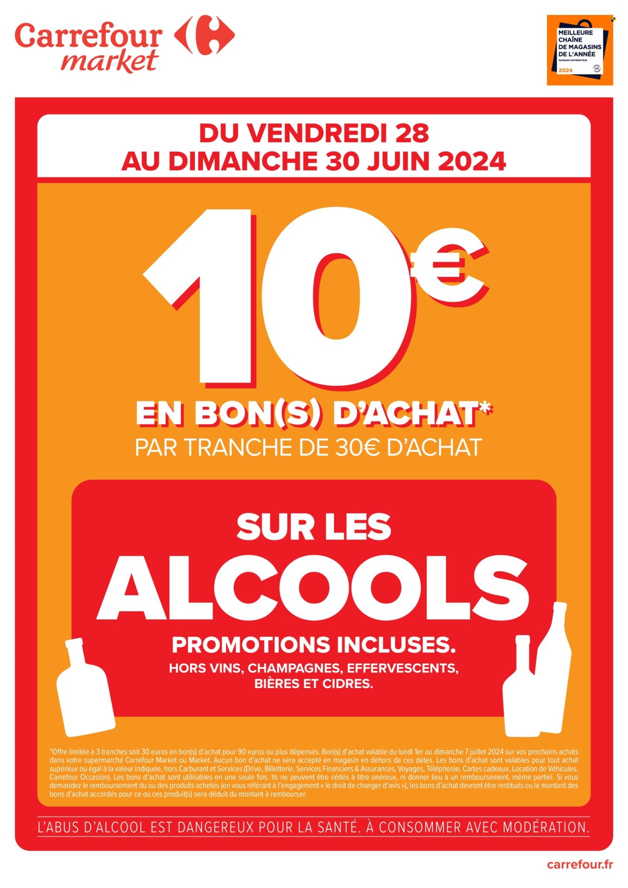Catalogue Carrefour Market - 28/06/2024 - 30/06/2024. Page 1