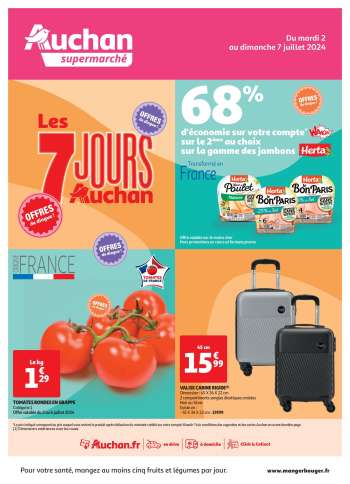 Catalogue Auchan - 02/07/2024 - 07/07/2024.