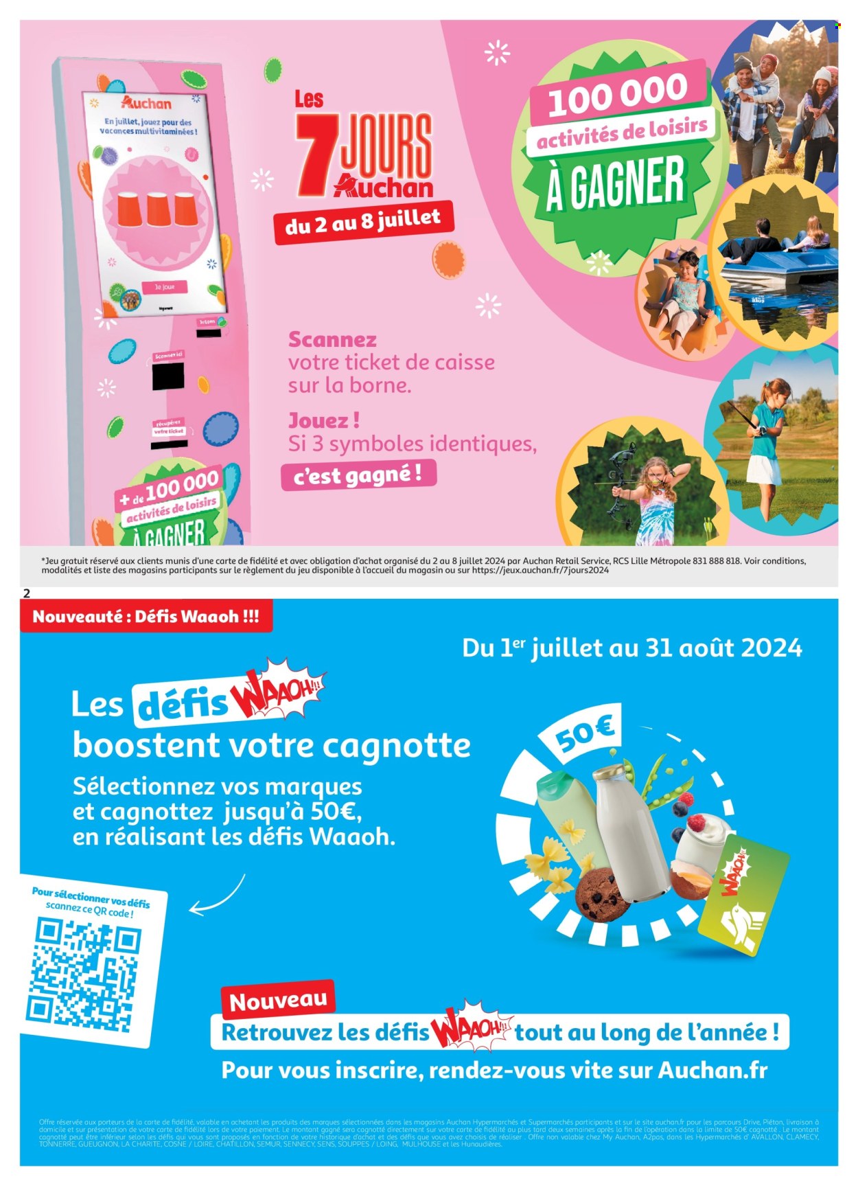 Catalogue Auchan - 02/07/2024 - 07/07/2024. Page 2
