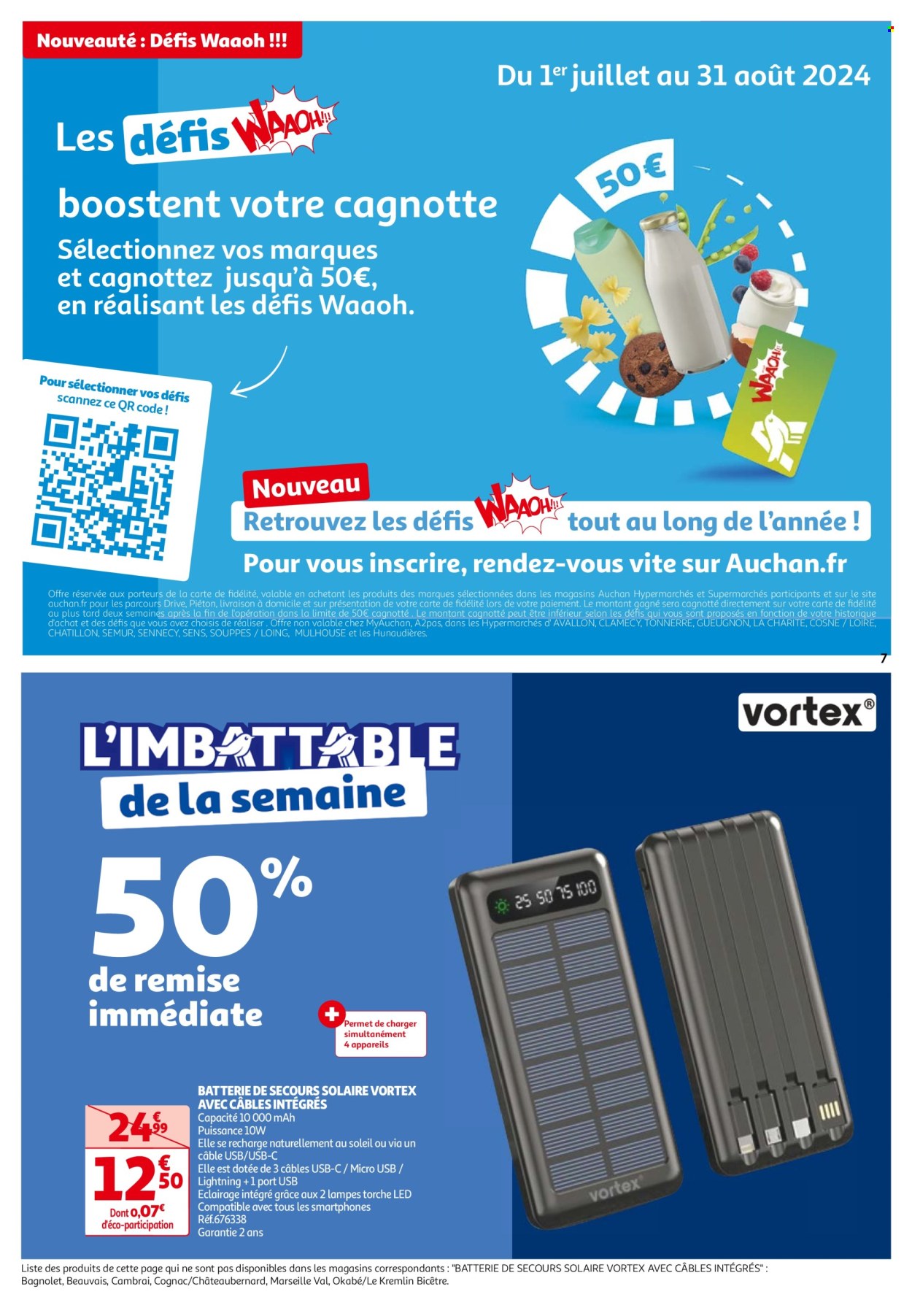 Catalogue Auchan - 02/07/2024 - 08/07/2024. Page 7