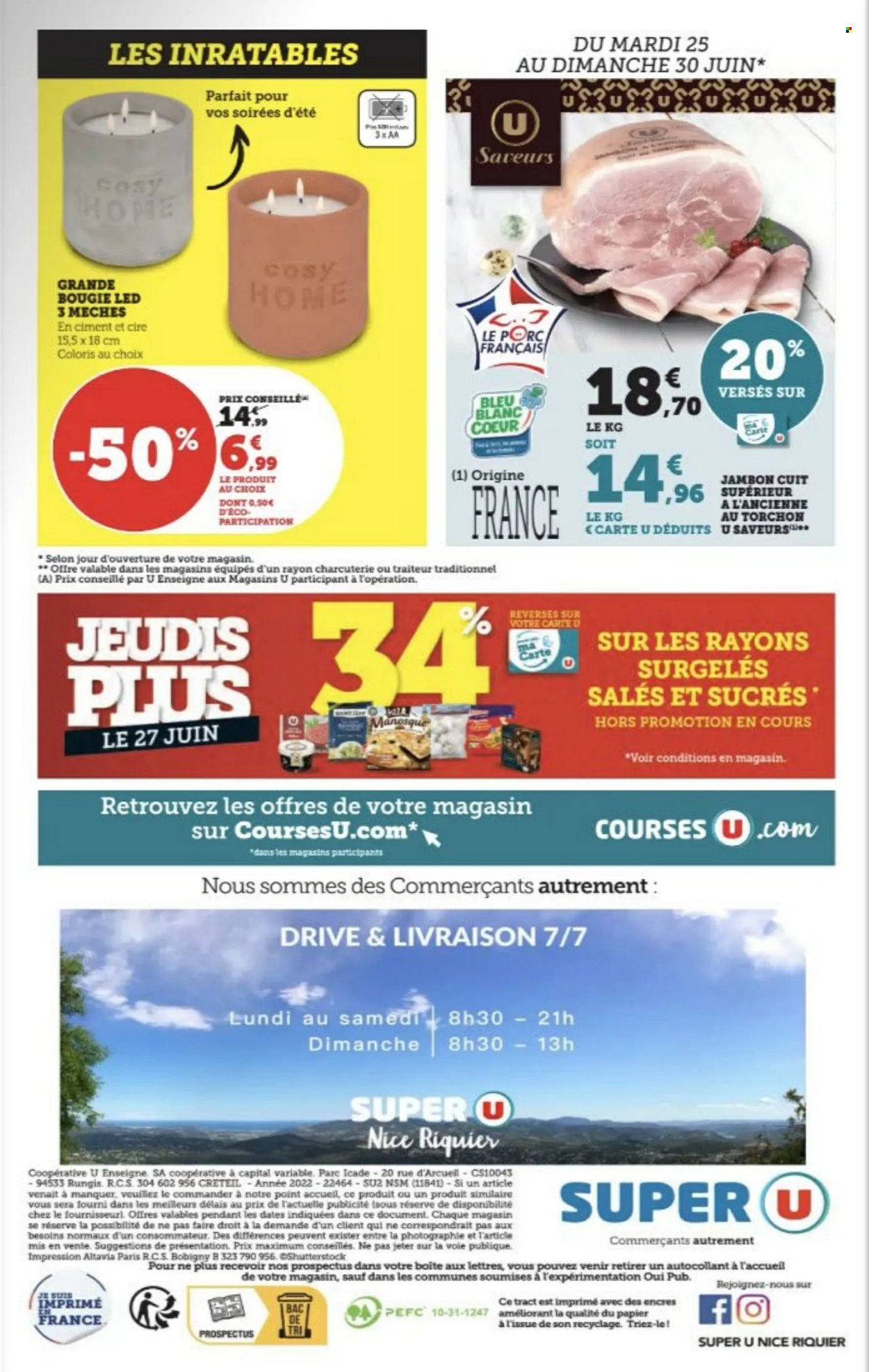 Catalogue SUPER U - 25/06/2024 - 07/07/2024. Page 16
