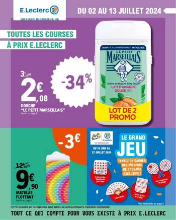 Catalogue E.Leclerc - 02/07/2024 - 13/07/2024.