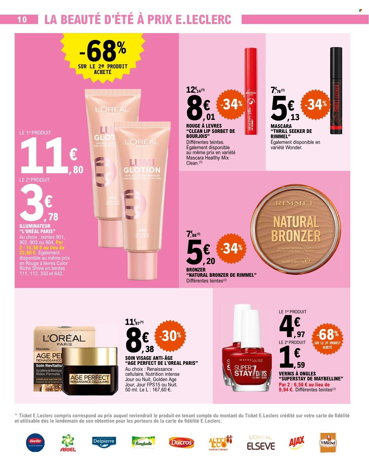 Catalogue E.Leclerc - 02/07/2024 - 13/07/2024. Page 10
