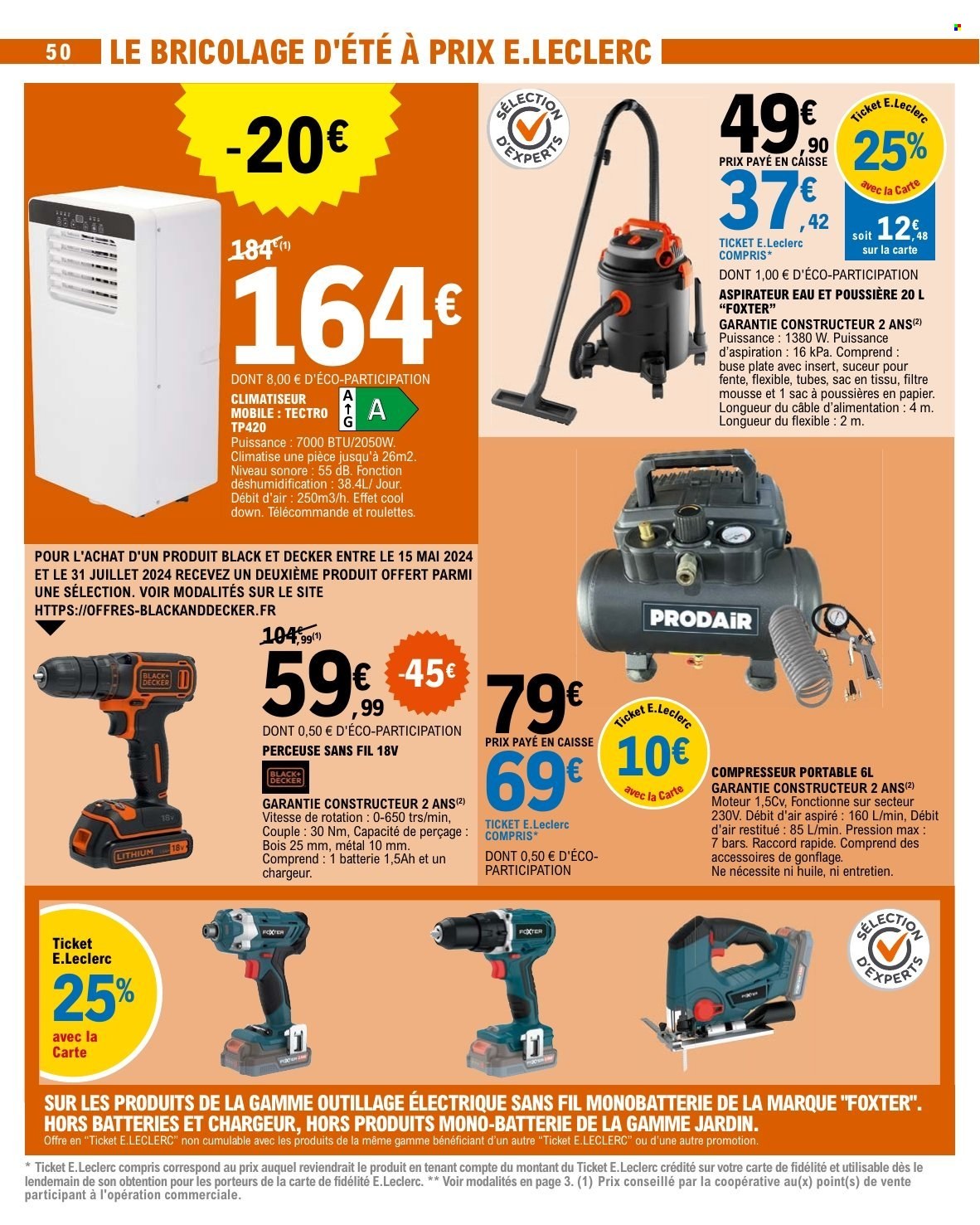 Catalogue E.Leclerc - 02/07/2024 - 13/07/2024. Page 50