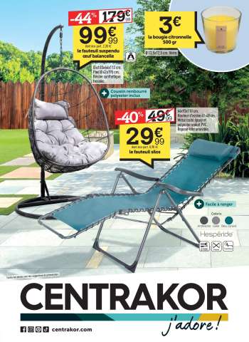Catalogue Centrakor - 01/07/2024 - 14/07/2024.