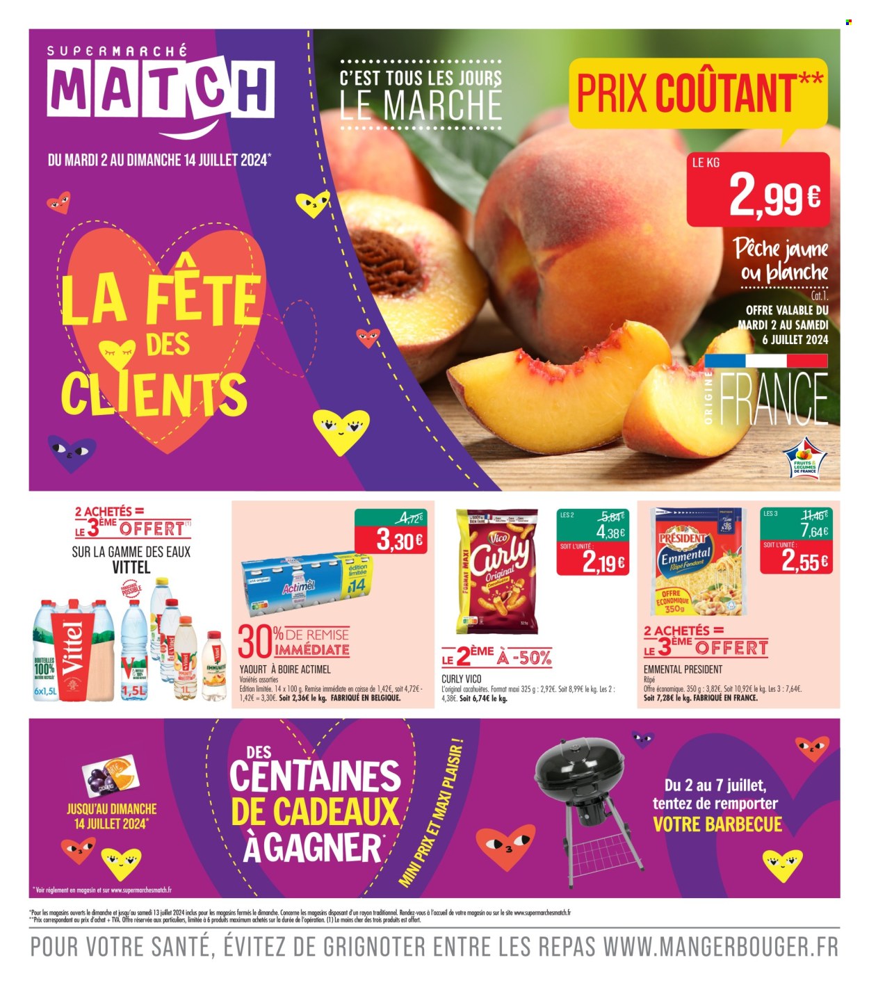 Catalogue Supermarché Match - 02/07/2024 - 14/07/2024. Page 1