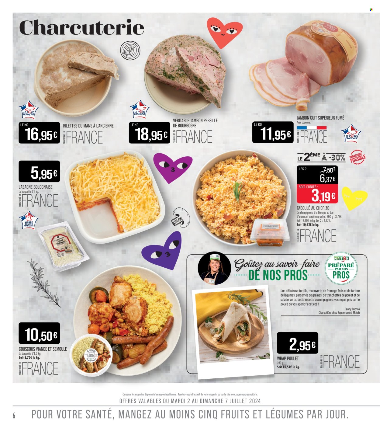 Catalogue Supermarché Match - 02/07/2024 - 14/07/2024. Page 6