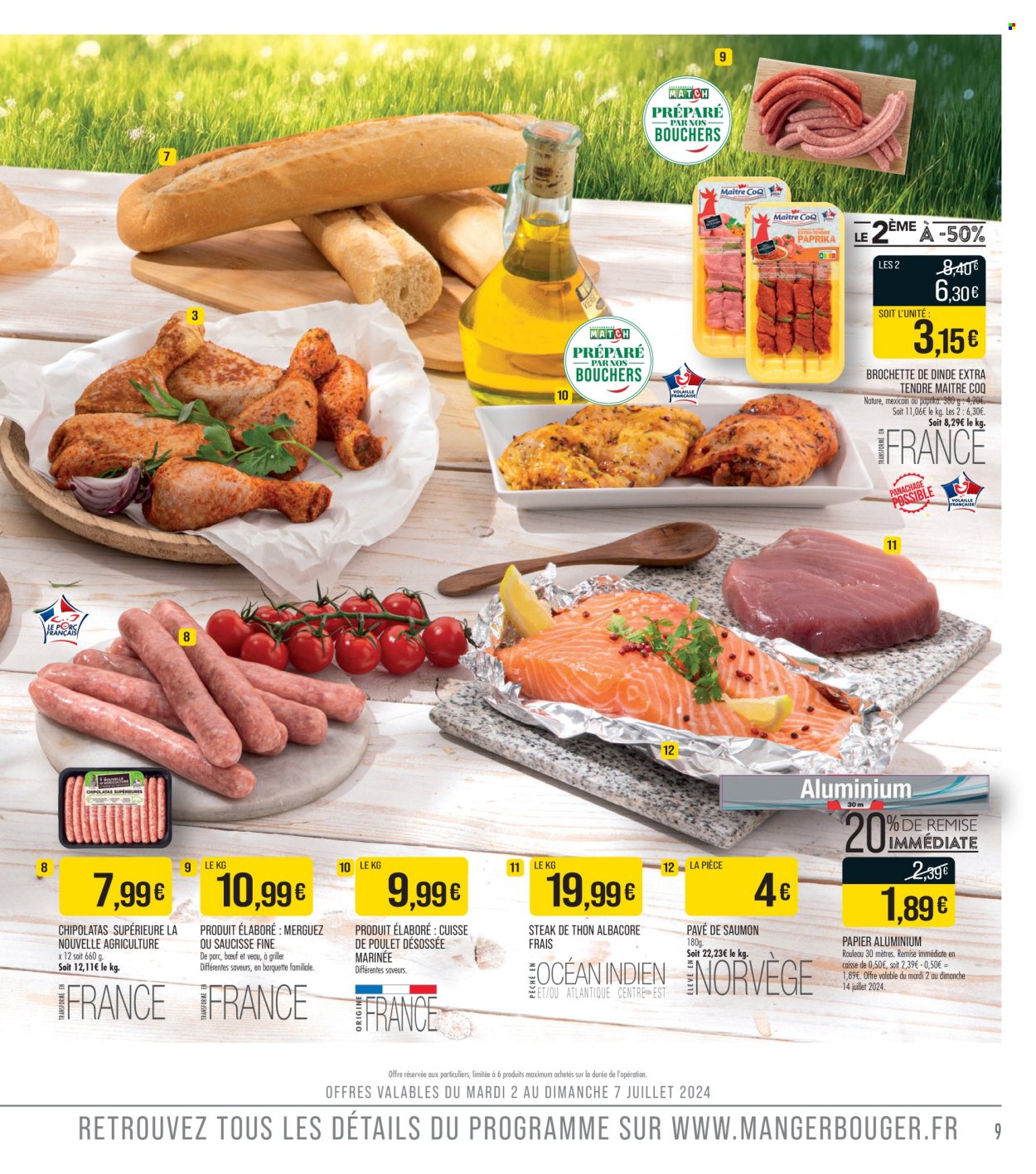 Catalogue Supermarché Match - 02/07/2024 - 14/07/2024. Page 9