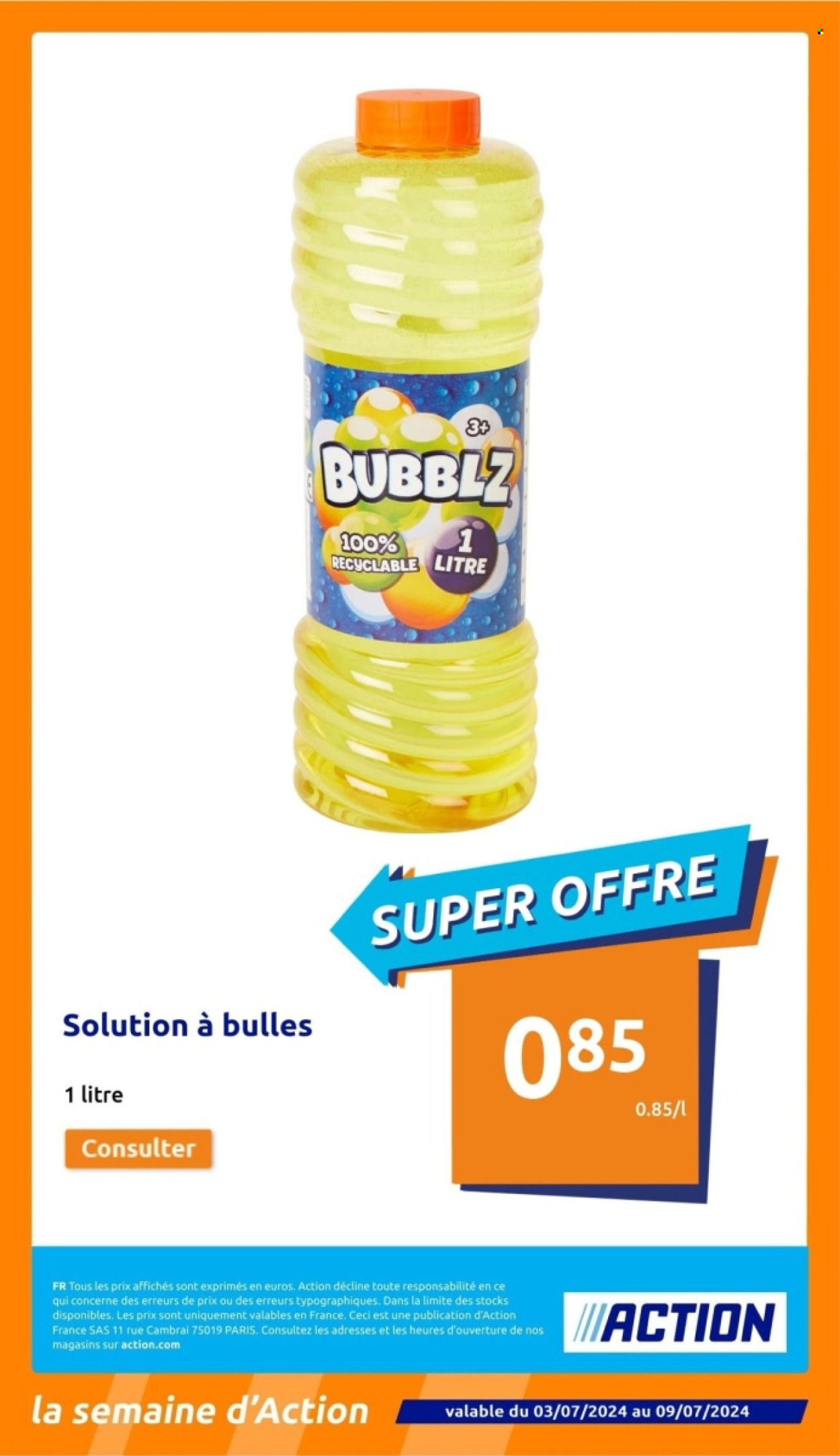 Catalogue Action - 03/07/2024 - 09/07/2024. Page 18