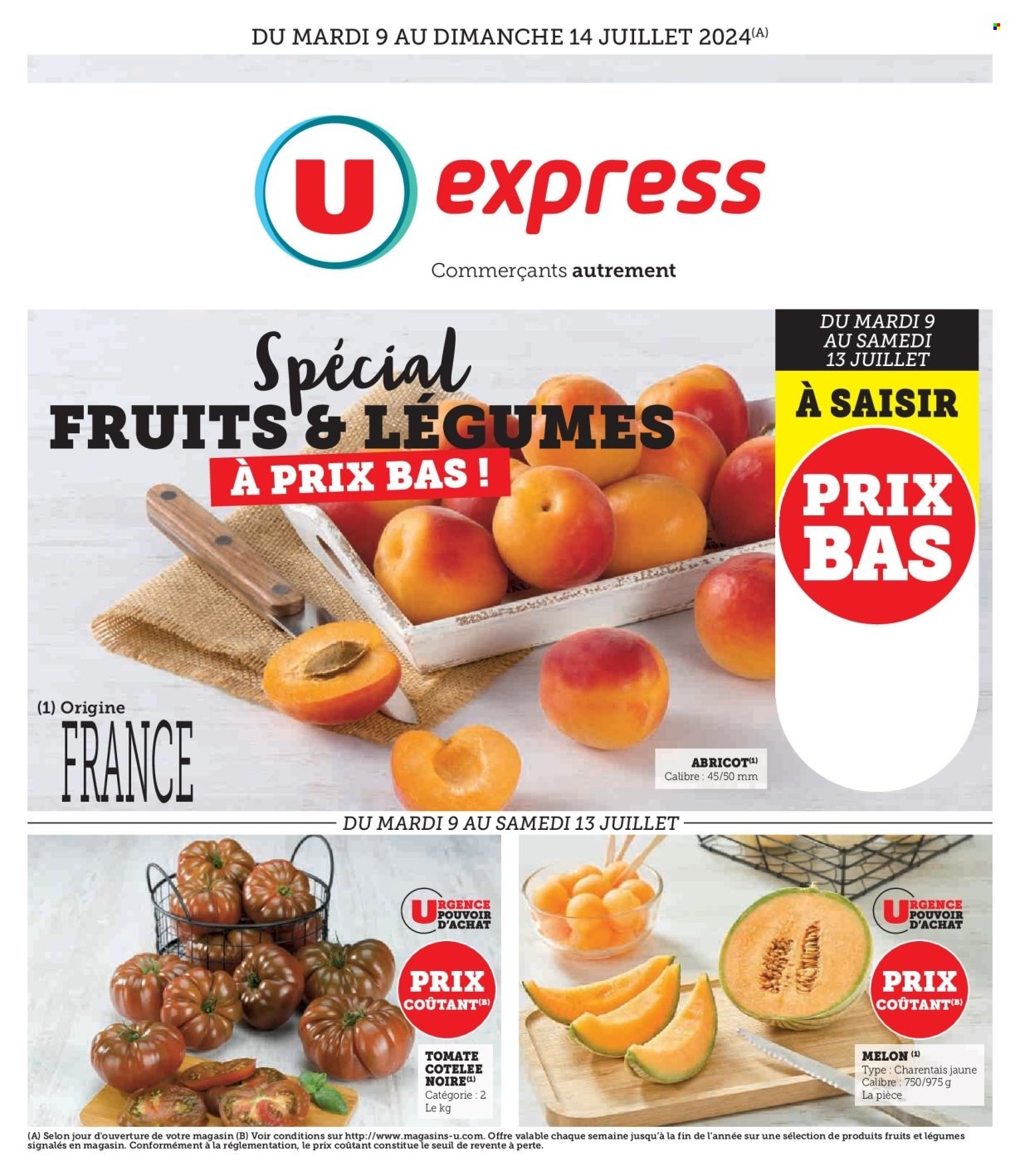 Catalogue U express - 09/07/2024 - 14/07/2024. Page 1