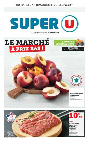 Catalogue SUPER U - 09/07/2024 - 14/07/2024.