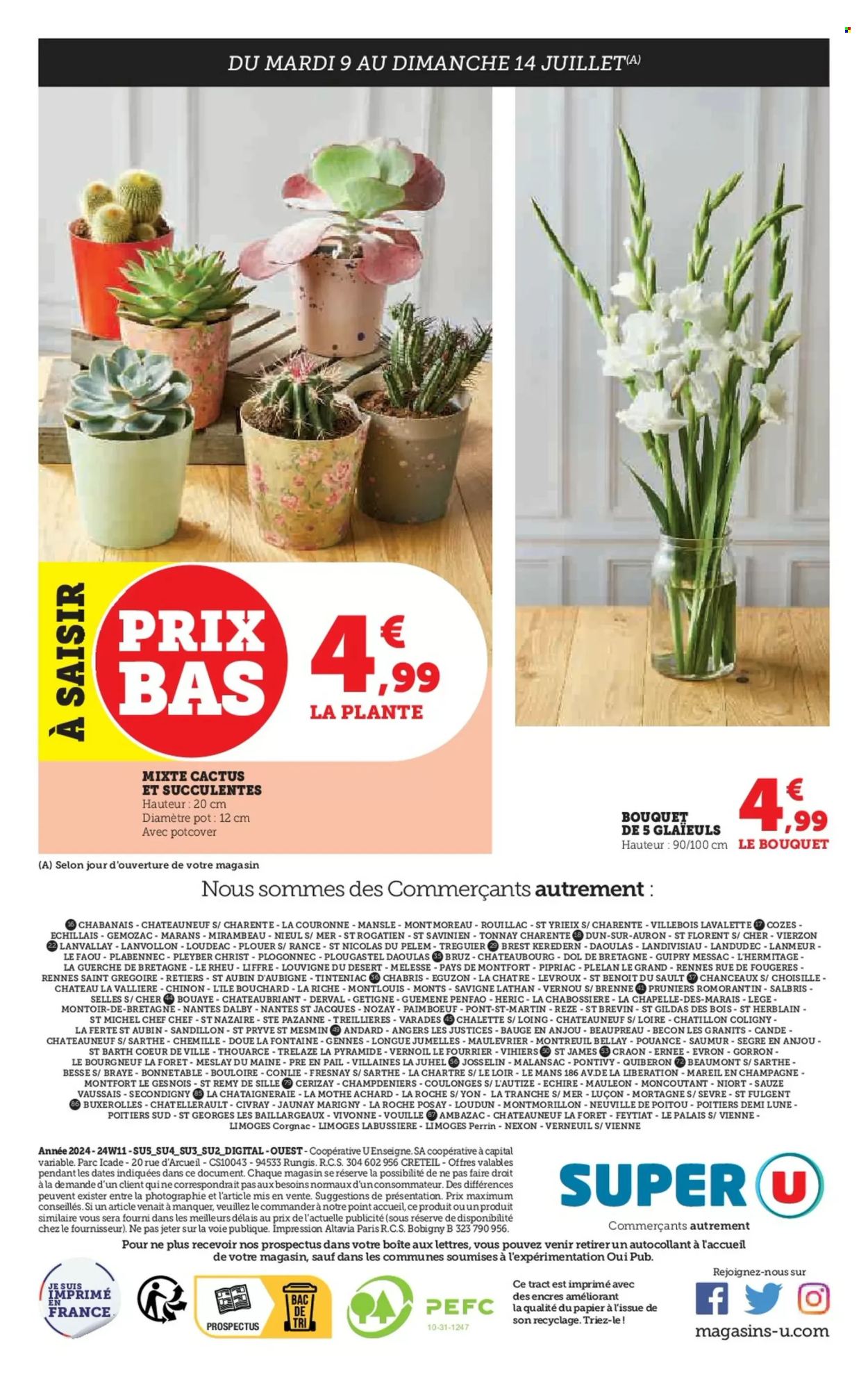 Catalogue SUPER U - 09/07/2024 - 14/07/2024. Page 10