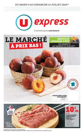 Catalogue U express - 09/07/2024 - 14/07/2024.