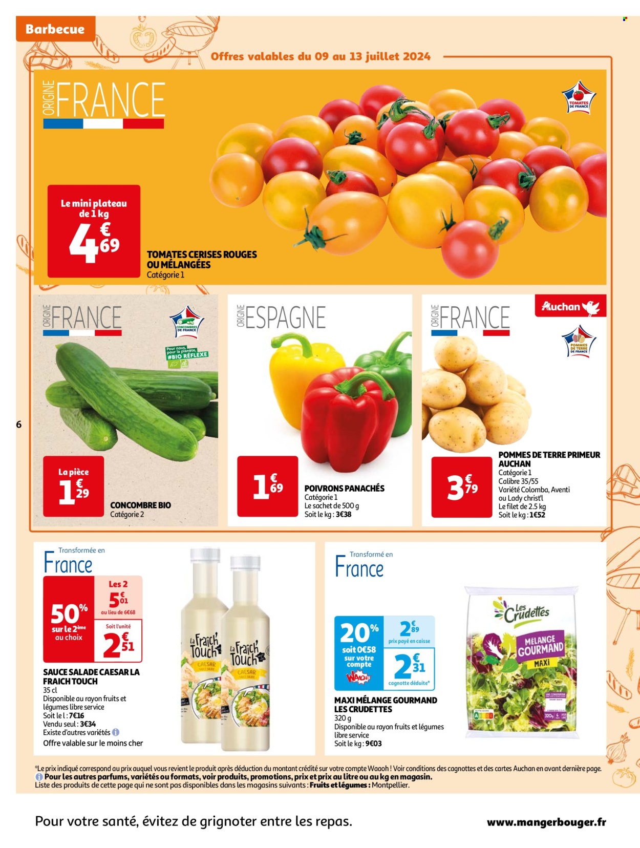 Catalogue Auchan - 09/07/2024 - 15/07/2024. Page 6