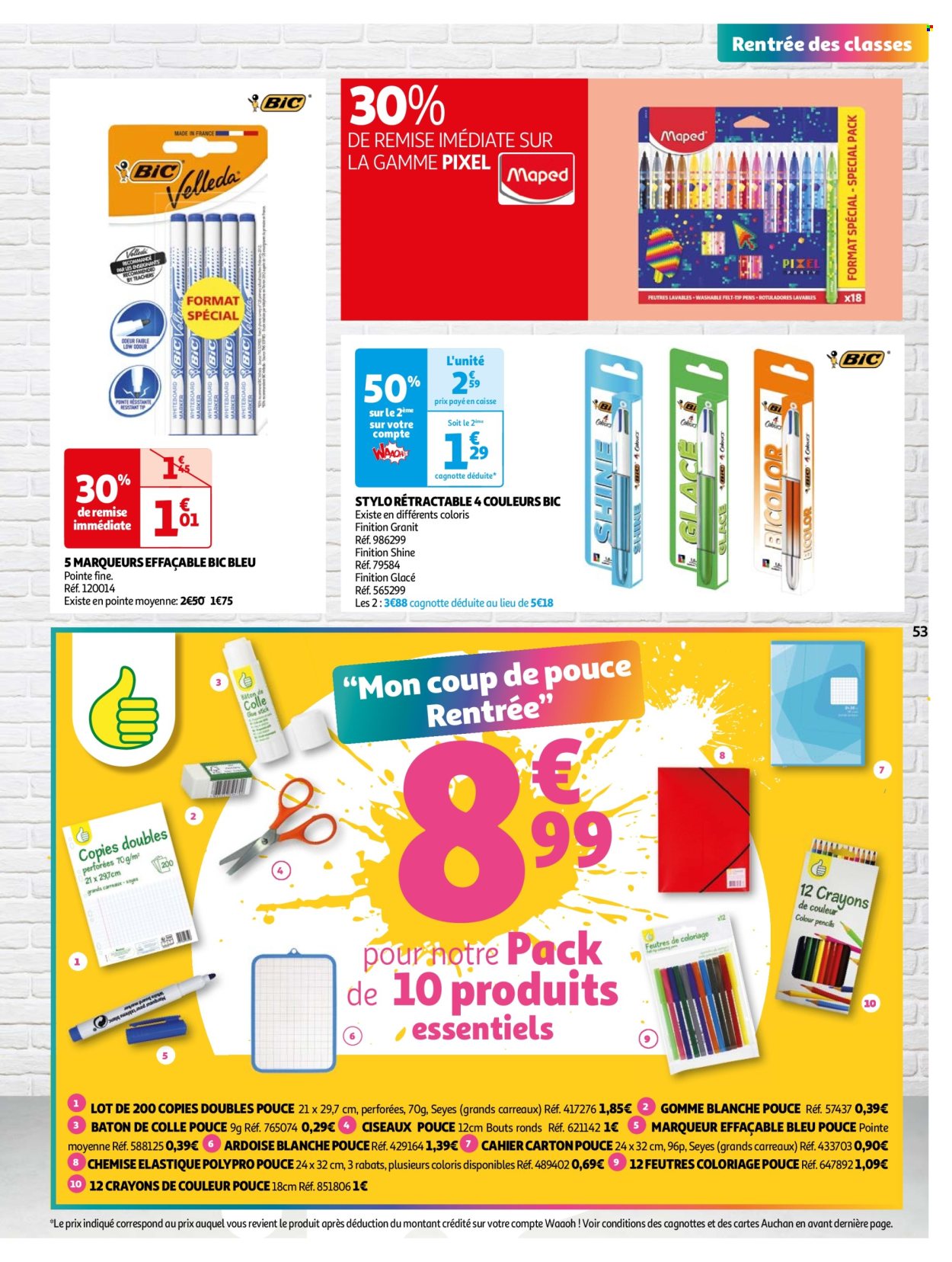 Catalogue Auchan - 09/07/2024 - 15/07/2024. Page 53