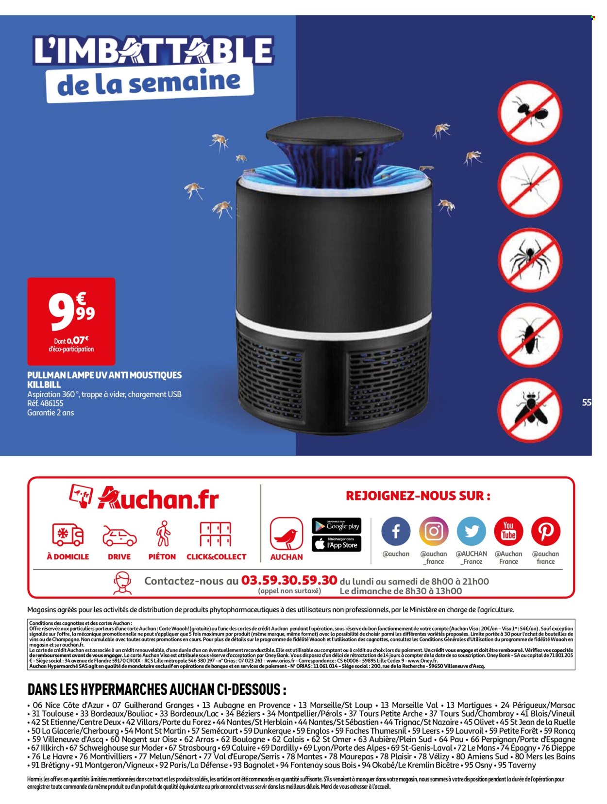 Catalogue Auchan - 09/07/2024 - 15/07/2024. Page 55
