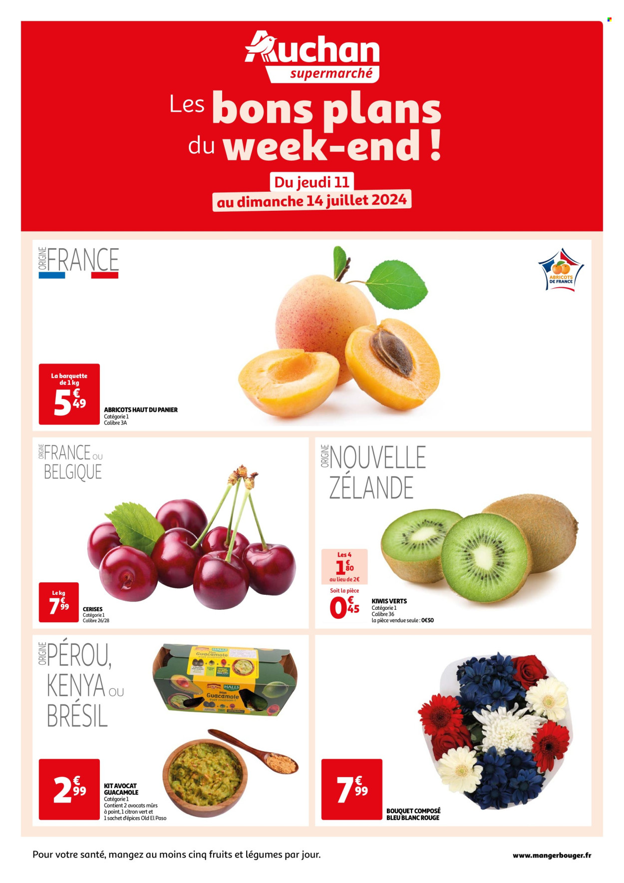 Catalogue Auchan - 11/07/2024 - 14/07/2024. Page 1