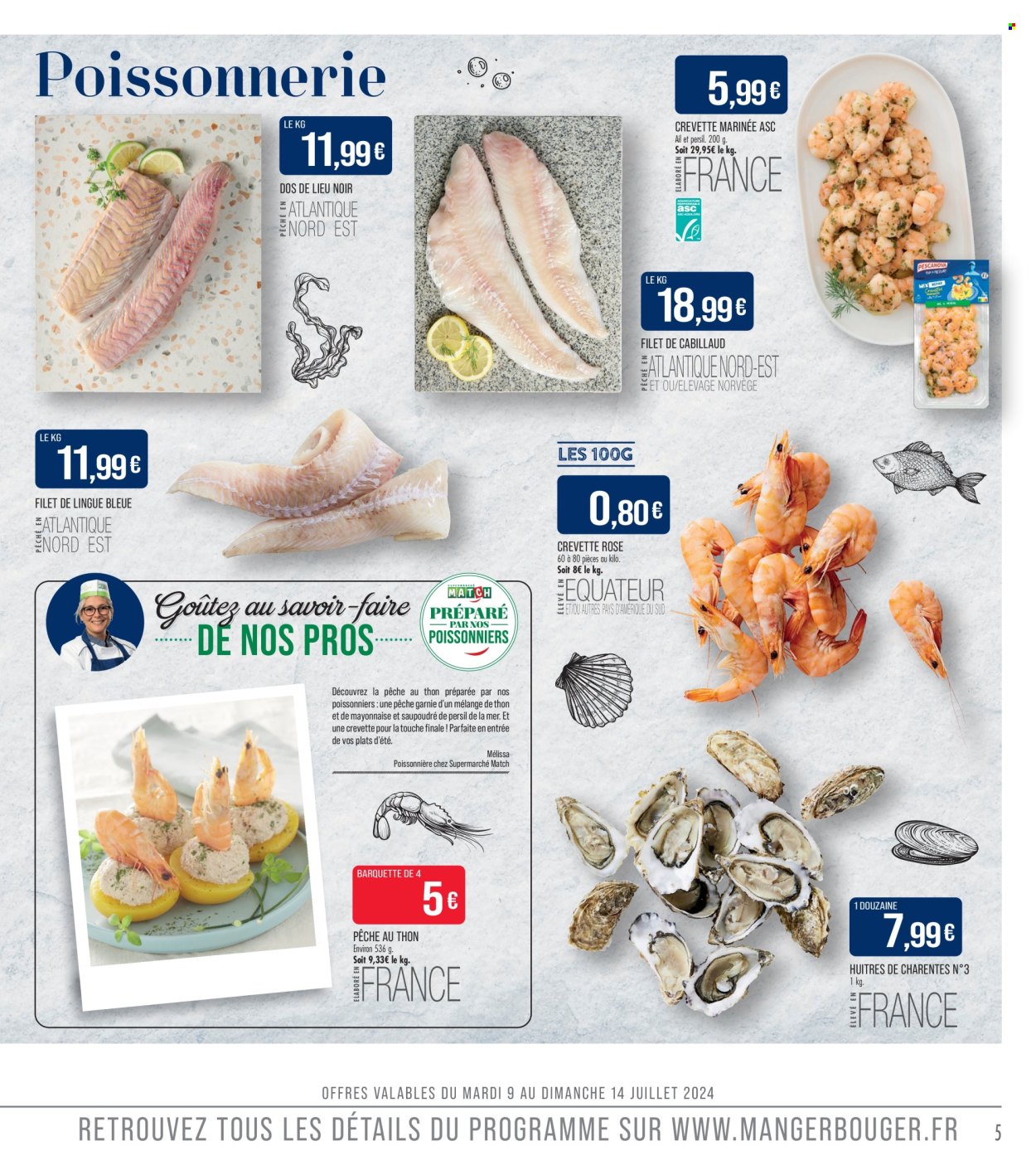 Catalogue Supermarché Match - 09/07/2024 - 21/07/2024. Page 5