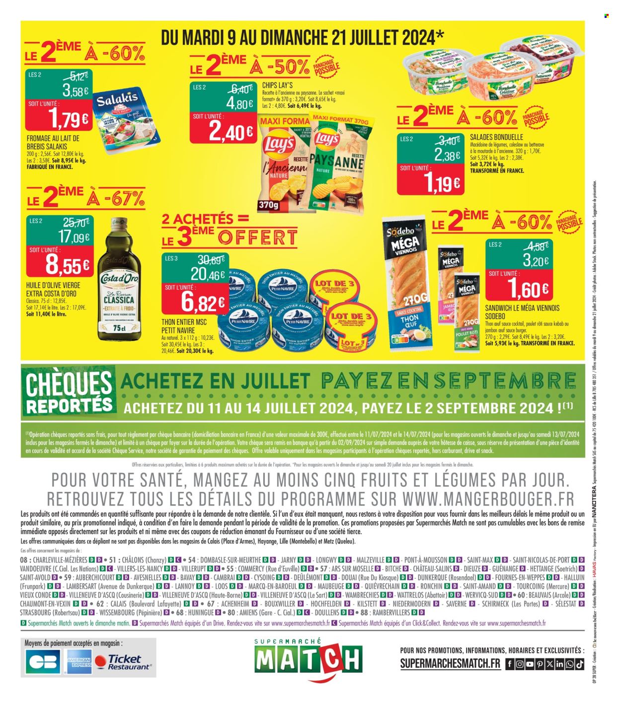Catalogue Supermarché Match - 09/07/2024 - 21/07/2024. Page 22